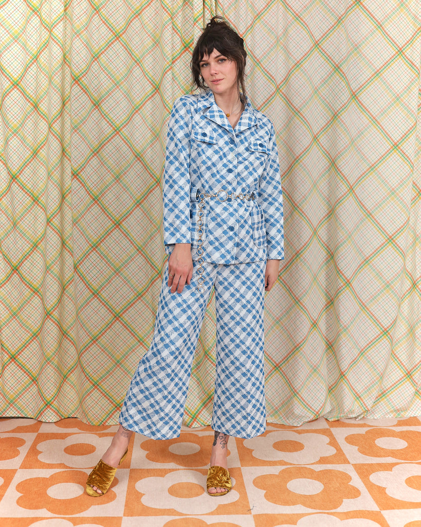 1970's Houndstooth Mod Suit