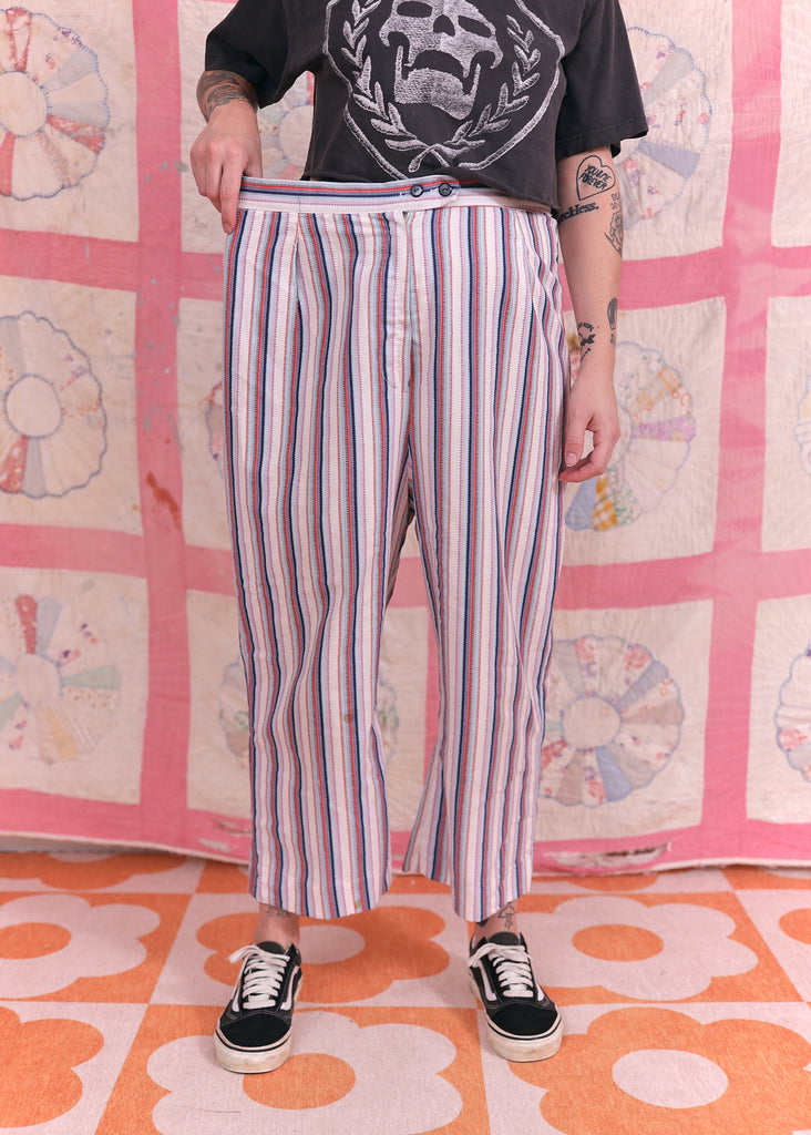 Vintage Handmade Striped Pants