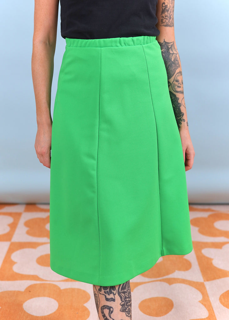 1970's Lime Green Skirt